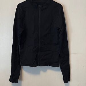 Black Zip-Up Jacket
